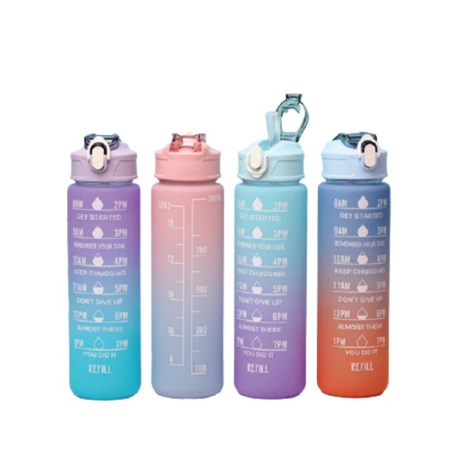 Μπουκάλι Πλαστικό Σε 4χρώμ. 750ml