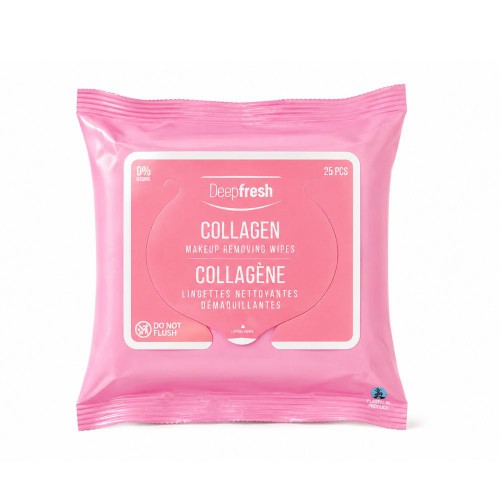 Make Up Cleaning With Collagen 25τμχ