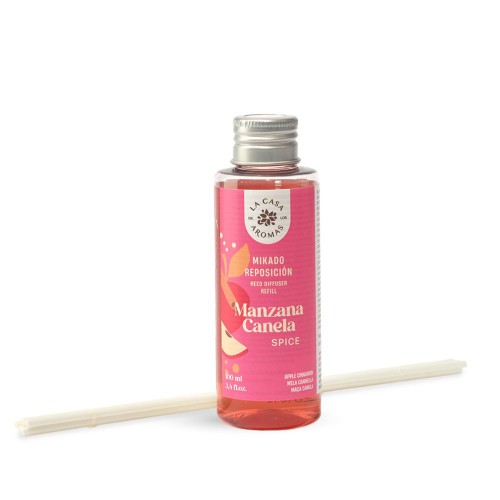 Αρωματικό Χώρου Με sticks Μήλο και Κανέλα 100ml