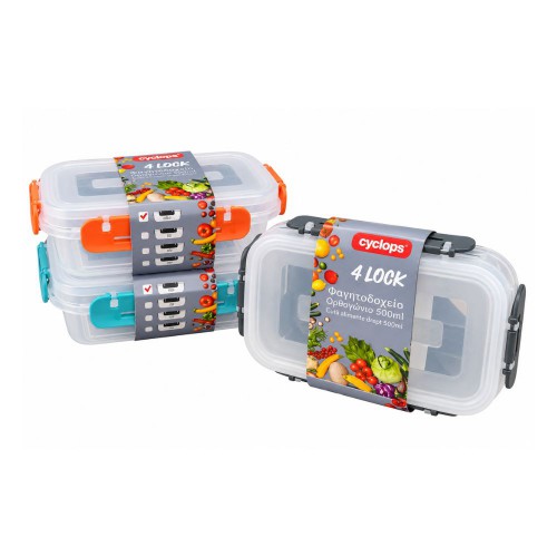 Φαγητοδοχείο 4Lock 500ml