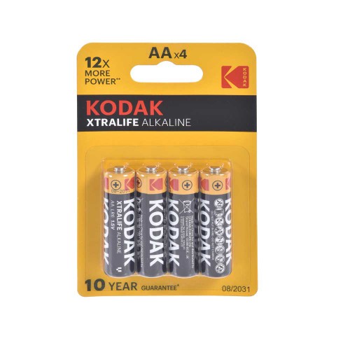 Μπαταρίες Kodak AA 4τμχ Alkaline Extralife
