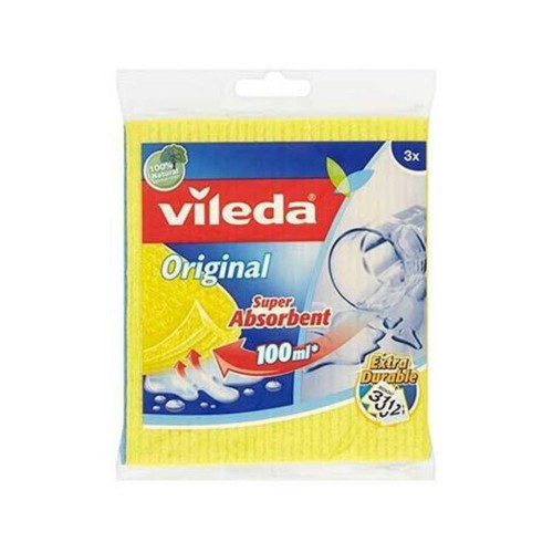 Vileda Σπογγοπετσέτα 3τμχ