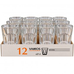Ποτήρι Νερού Κλασσικό Vakhos 12άδα 27cl