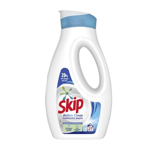 Skip Active Clean Υγρό Πλυντηρίου 24mz 729ml