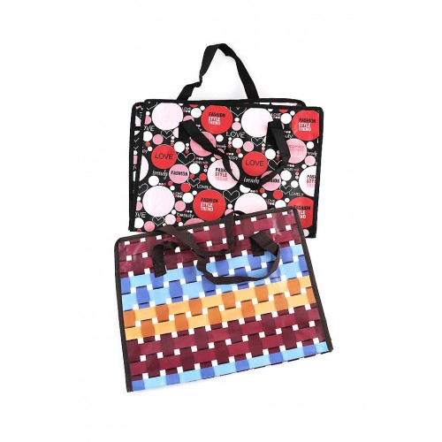 Τσάντα αγοράς διάφορα σχέδια διαστάσεων 40X30X15cm