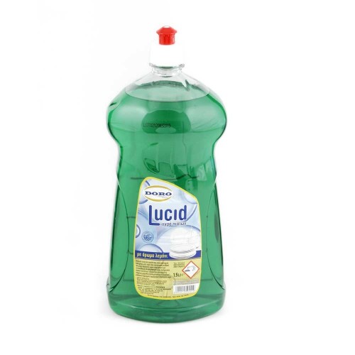 Υγρό πιάτων Lucid λεμόνι 1,5lt