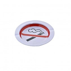 Τασάκι Μεταλλικό Νo Smoking 14cm