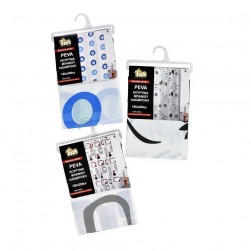 Κουρτίνα Μπάνιου Εμπριμέ 180X200cm