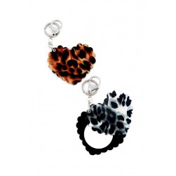 Μπρελόκ καθρεφτάκι καρδιά