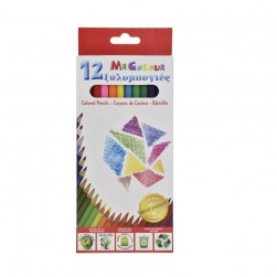 Ξυλομπογιές Mr colour 12τμχ