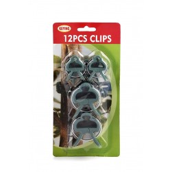 Πλαστικά κλιπς για τον κήπο 12τμχ