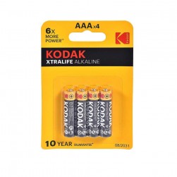 Μπαταρίες Αλκαλικές Kodak AAA 4άδα