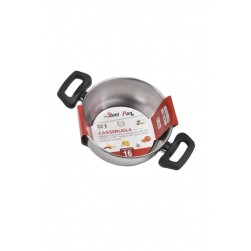 Κατσαρόλα inox Νo16