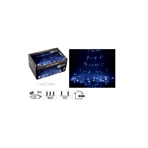 200 Led Βροχή Ψυχρό Εσωτερικού/Εξωτερικού Χώρου