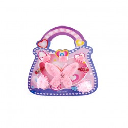 Παιδικό Σετ Κλαμεράκια Λαστιχάκια Μαλλιών Πεταλούδα