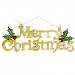Merry Christmas Κρεμαστό 25X12cm