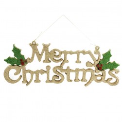 Merry Christmas Κρεμαστό 53X22cm