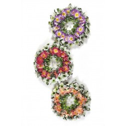 Στεφάνι ζέρμπερα κρίνος