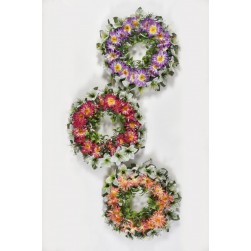 Στεφάνι ζέρμπερα κρίνος 2