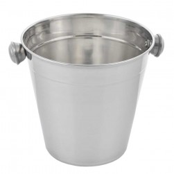 Κουβαδάκι Πάγου Inox 14cm