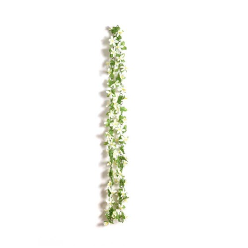 Γιρλάντα άσπρο λουλούδι 2m