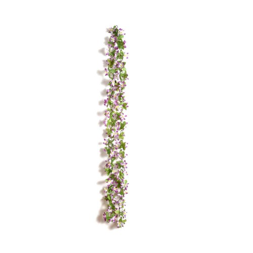 Γιρλάντα μωβ λουλούδι 2m