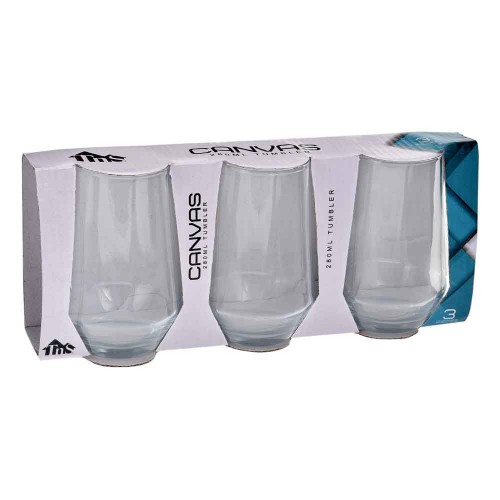 Ποτήρι νερού Canvas Tumbler 280ml 3τμχ