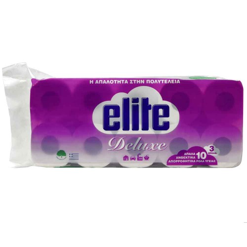 Χαρτί υγείας 3φυλλο elite 90gr