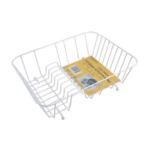 Πιατοθήκη Νεροχύτη Λευκή