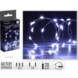 Συρμάτινα Λαμπάκια 20Led Ψυχρό