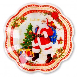 Santa Tree Μπωλ Γυάλινο 28,5 εκ.