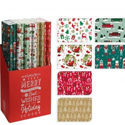 Χαρτί Περιτυλίγματος Xmas 70X200cm 6 Σχέδια