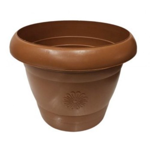 Γλάστρα Πλαστική Καφέ Νο3