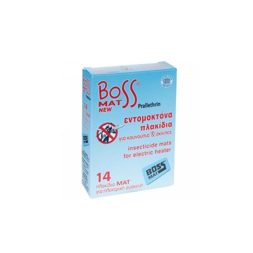 Πλακίδια Εντομοαπωθητικά Boss 14τμχ