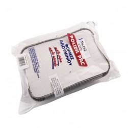 Σκεύη Αλουμινίου Μιας Χρήσης Με Καπάκι τμχ 6