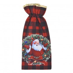 Χριστ/κη Θήκη Μπουκαλιών Διάφορα Σχέδια 30cm