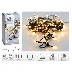 Λαμπάκια 40Led Θερμό Χρώμα Εσωτ-Εξωτ.Χώρου