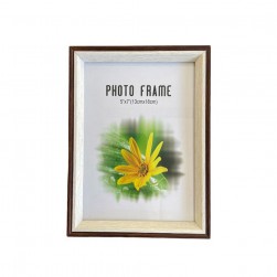 Κορνίζα Μπεζ Λευκό 13Χ18εκ. 2