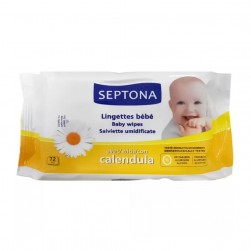 Μωρομάντηλα Septona 72τμχ