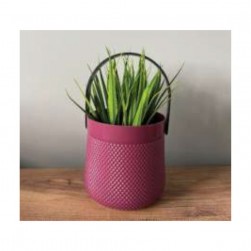 Γλάστρα Πλαστική Με Χερούλι